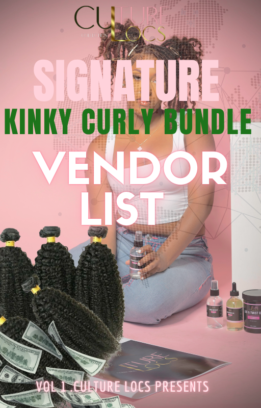 Vol.1 Culturelocs Hair Vendor